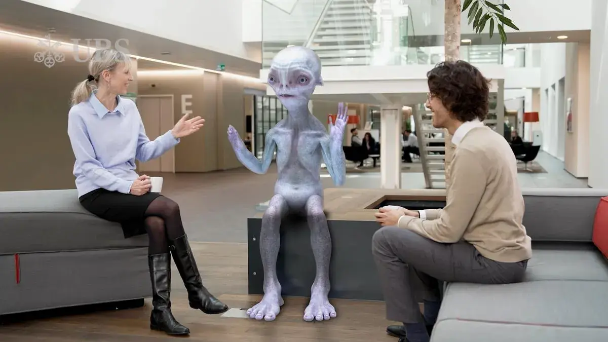 Sam, The Alien: Integration in progress.