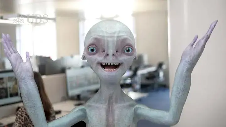 Sam, The Alien, key visual