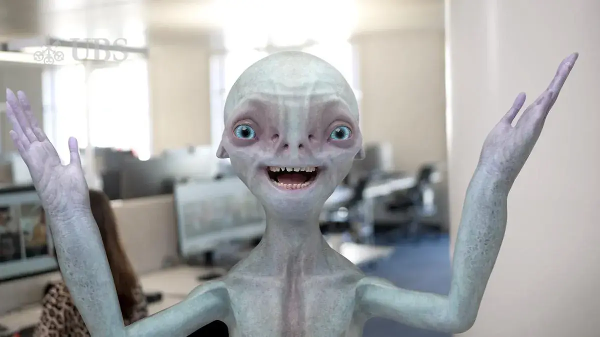 Sam, The Alien, key visual