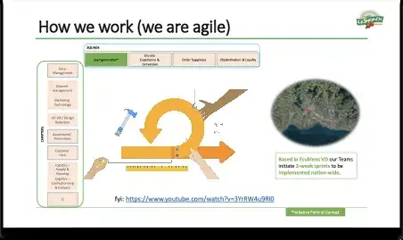 LeShop pitch briefing: How we work: agile squads and chapters